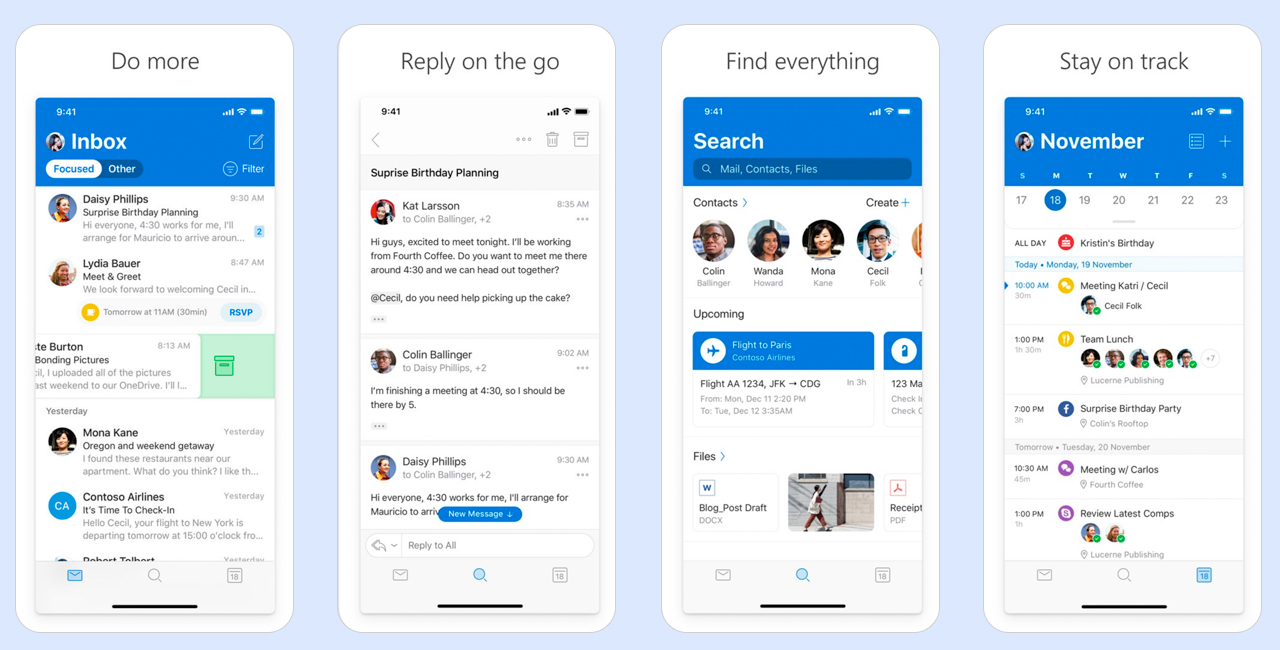 Microsoft Outlook Calendar