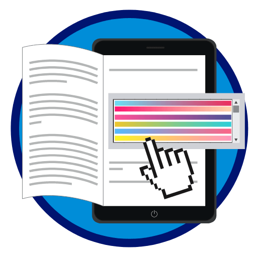 Select appropriate color theme